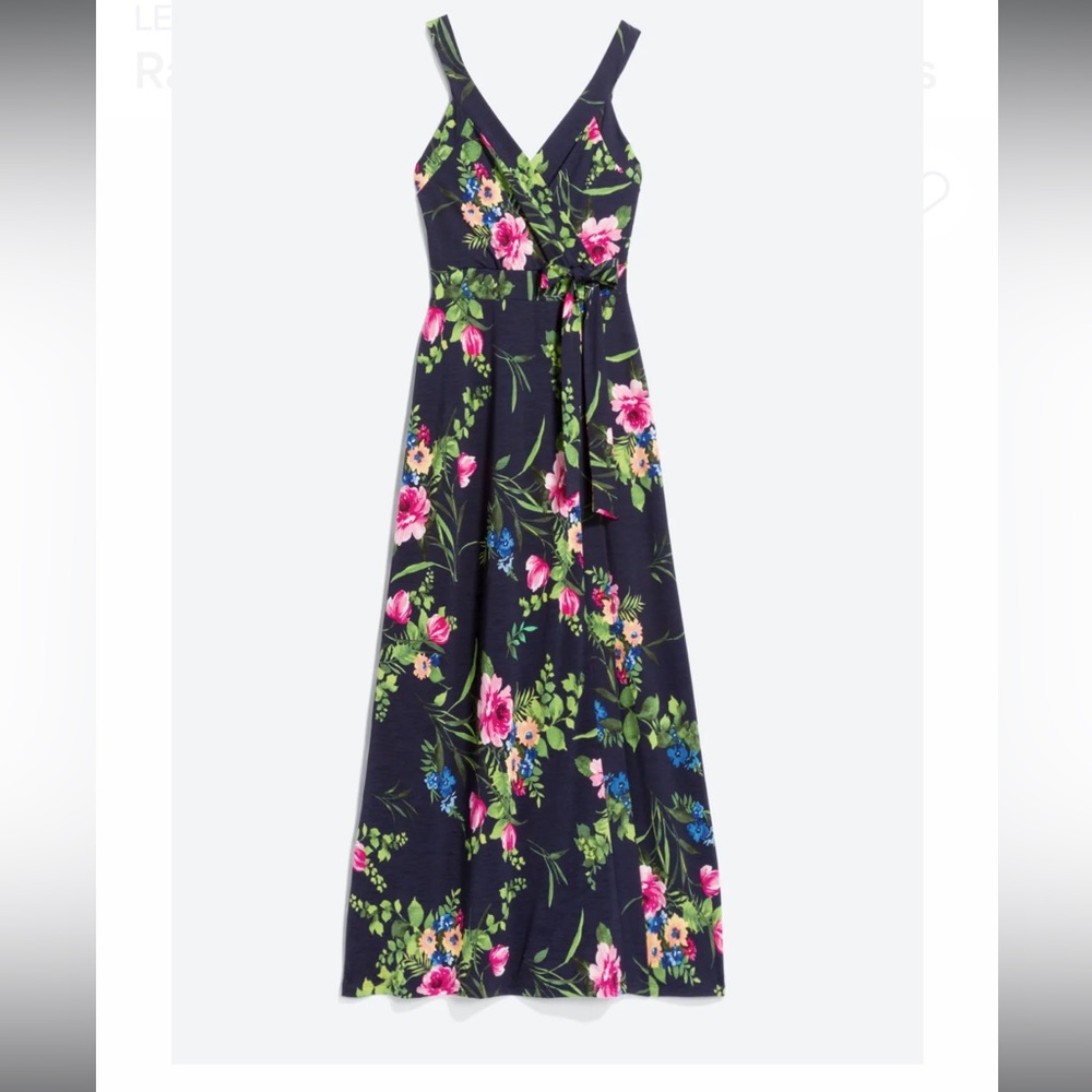 Le Lis Ranada Faux Wrap Knit Maxi Dress